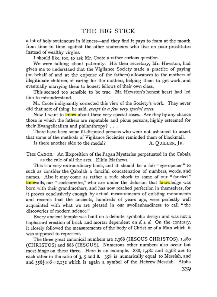 Original scan of The Equinox (Volume I, Number III), PDF page 357