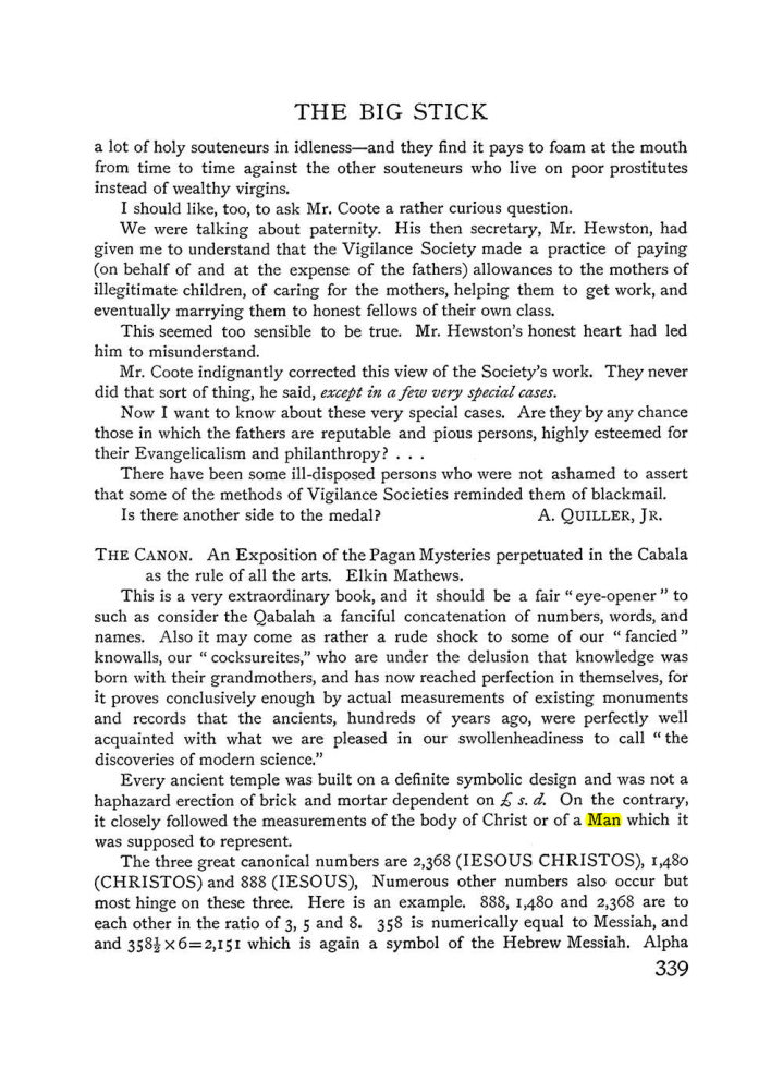 Original scan of The Equinox (Volume I, Number III), PDF page 357