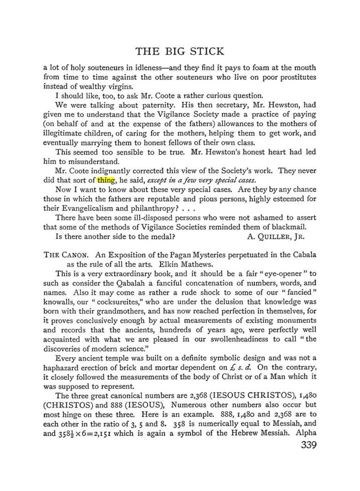 Original scan of The Equinox (Volume I, Number III), PDF page 357