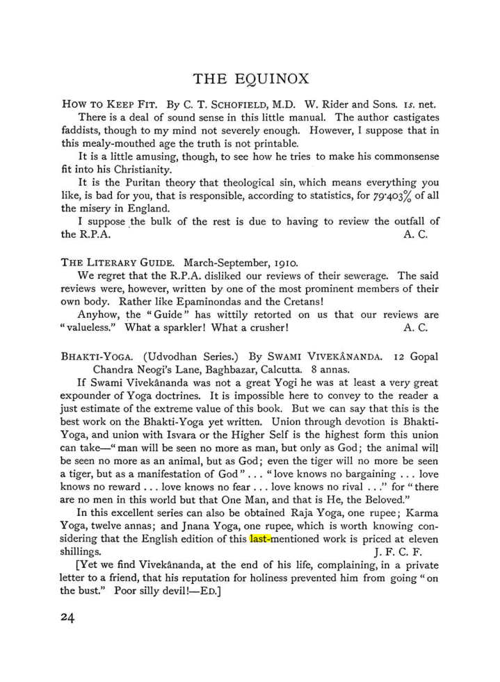 Original scan of The Equinox (Volume I, Number III), PDF page 36