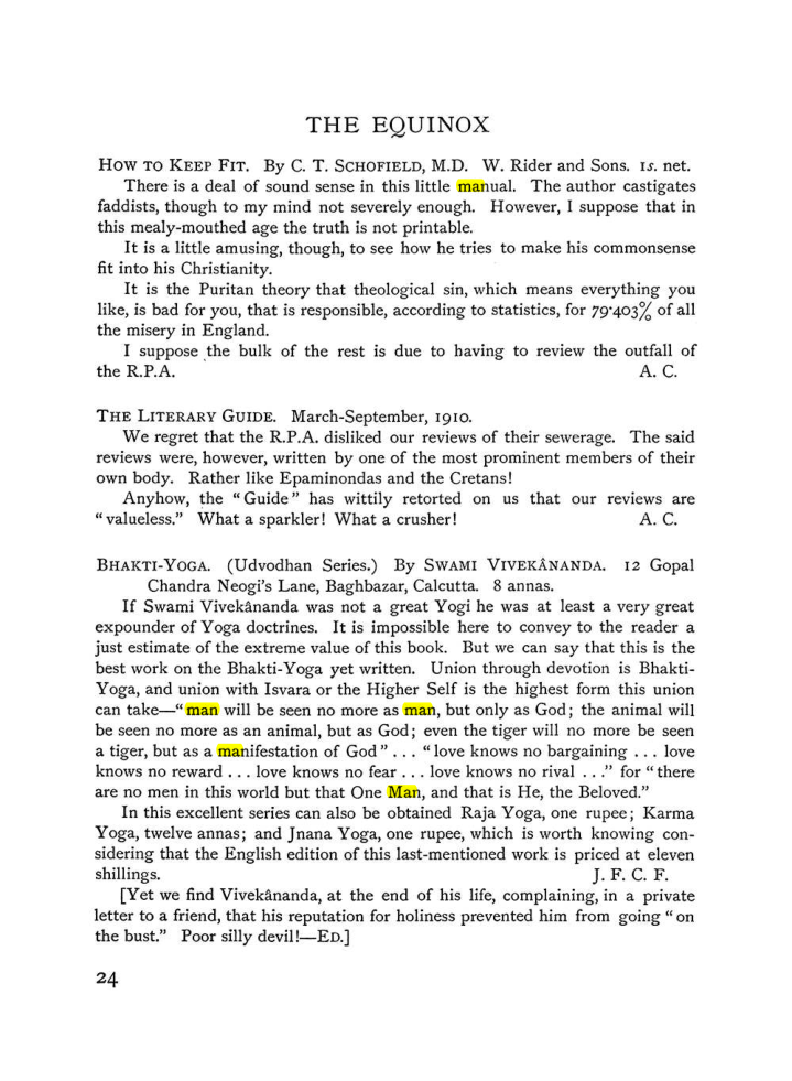 Original scan of The Equinox (Volume I, Number III), PDF page 36