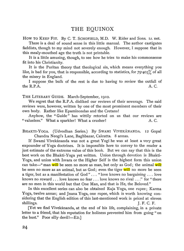 Original scan of The Equinox (Volume I, Number III), PDF page 36