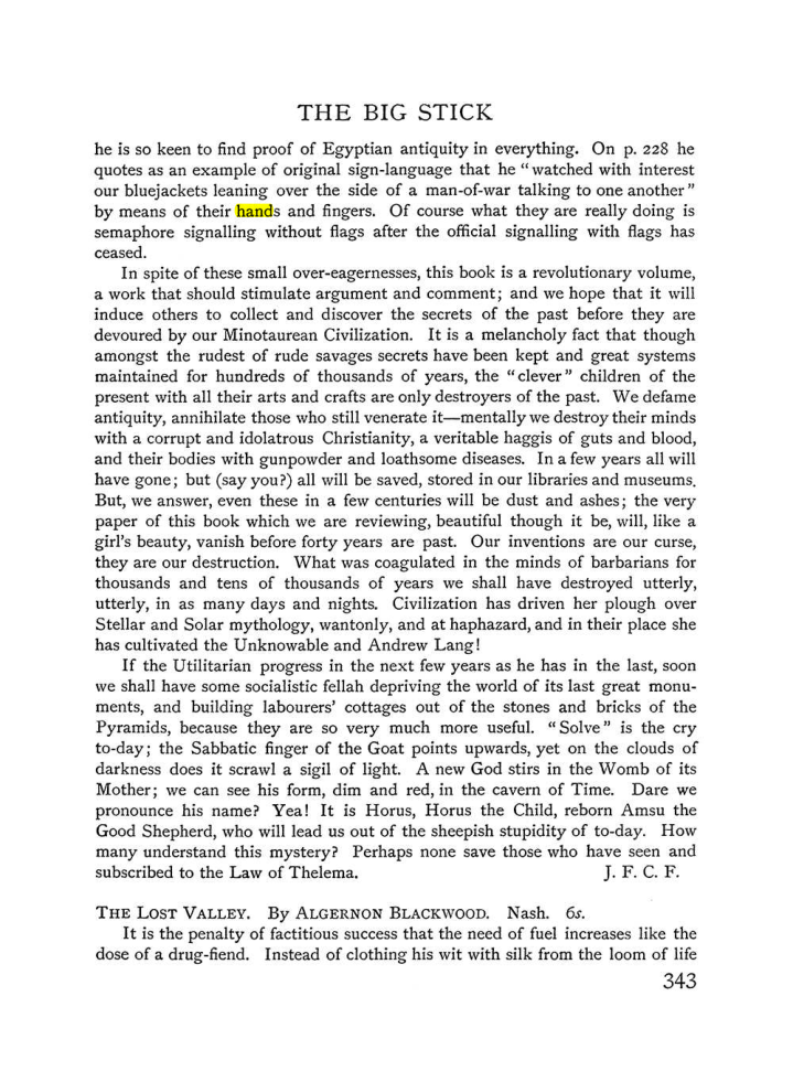 Original scan of The Equinox (Volume I, Number III), PDF page 361