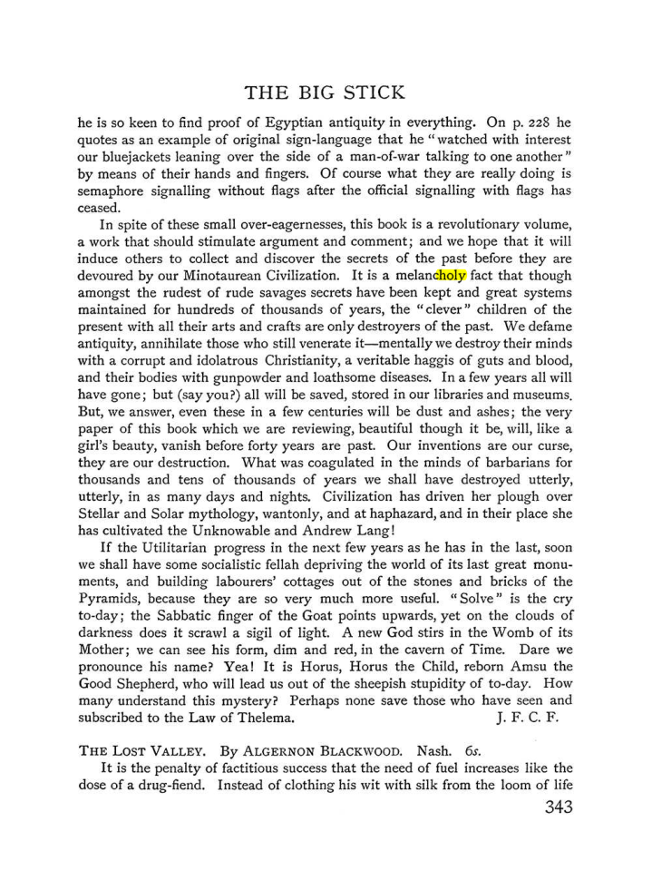Original scan of The Equinox (Volume I, Number III), PDF page 361