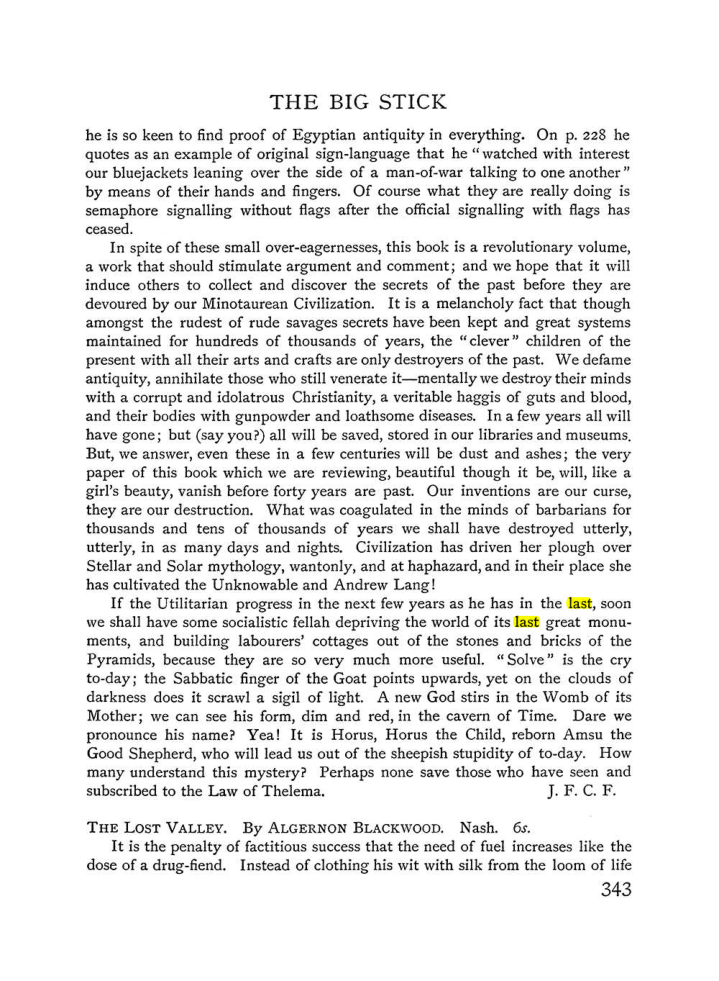 Original scan of The Equinox (Volume I, Number III), PDF page 361