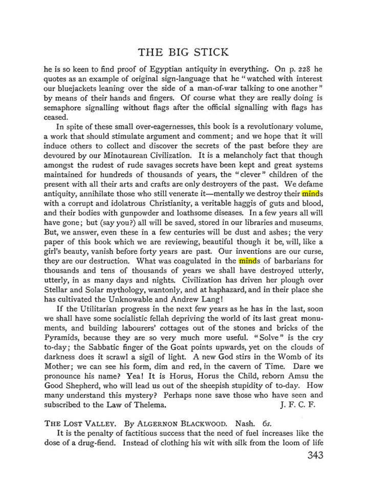 Original scan of The Equinox (Volume I, Number III), PDF page 361