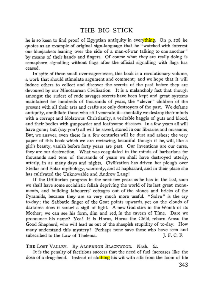 Original scan of The Equinox (Volume I, Number III), PDF page 361