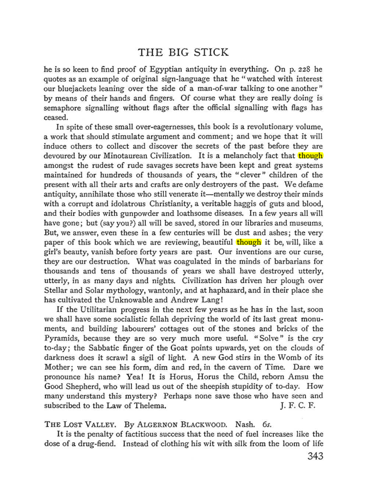 Original scan of The Equinox (Volume I, Number III), PDF page 361