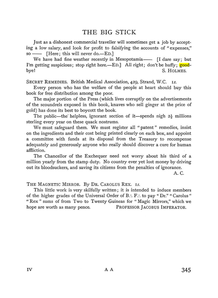 Original scan of The Equinox (Volume I, Number III), PDF page 363
