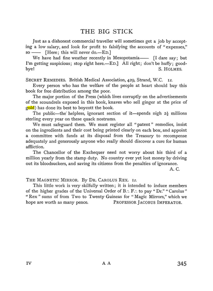 Original scan of The Equinox (Volume I, Number III), PDF page 363