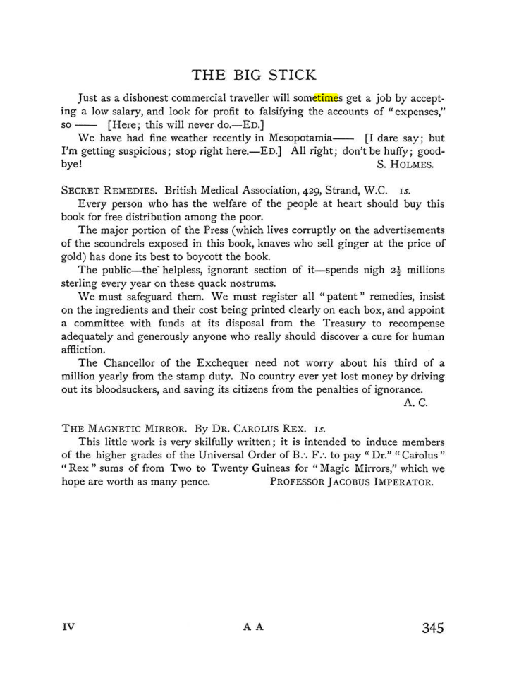 Original scan of The Equinox (Volume I, Number III), PDF page 363
