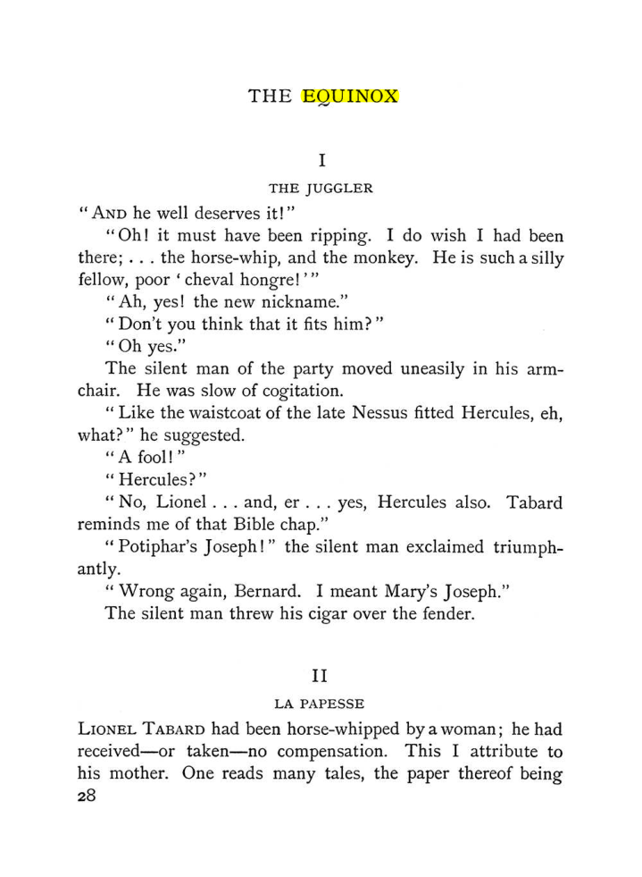 Original scan of The Equinox (Volume I, Number III), PDF page 40