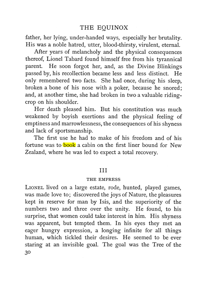 Original scan of The Equinox (Volume I, Number III), PDF page 42