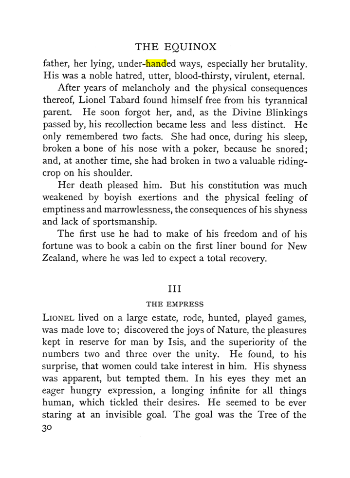 Original scan of The Equinox (Volume I, Number III), PDF page 42