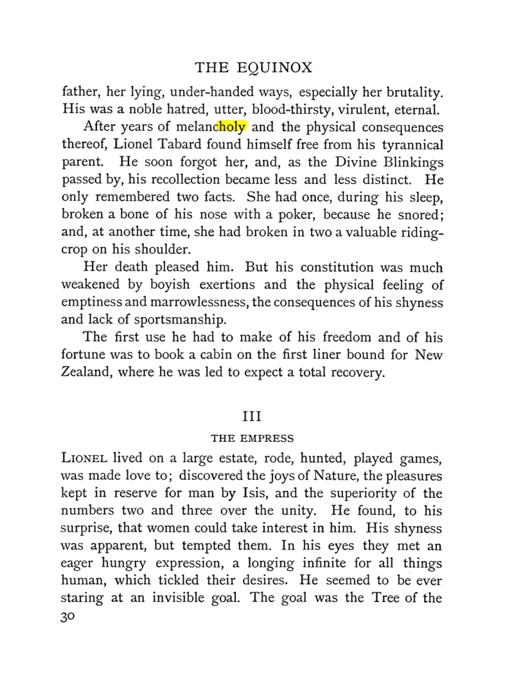 Original scan of The Equinox (Volume I, Number III), PDF page 42