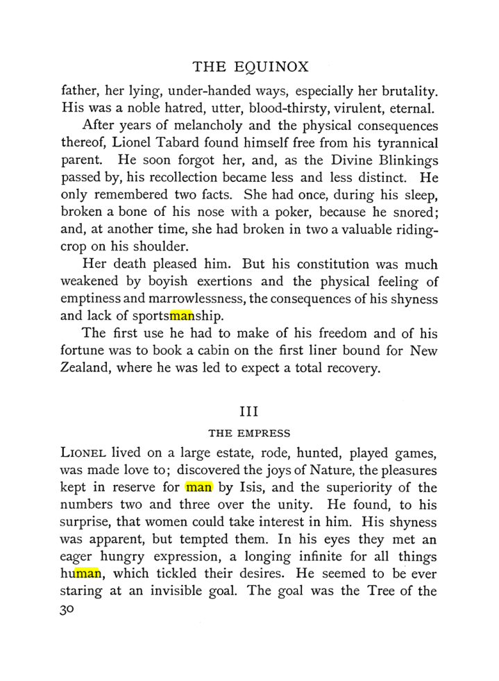 Original scan of The Equinox (Volume I, Number III), PDF page 42