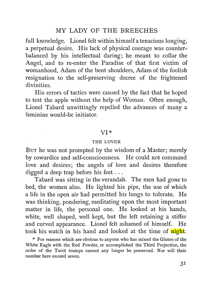 Original scan of The Equinox (Volume I, Number III), PDF page 43