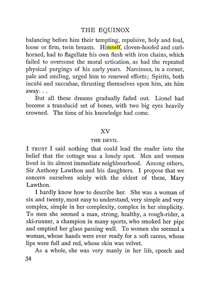Original scan of The Equinox (Volume I, Number III), PDF page 46
