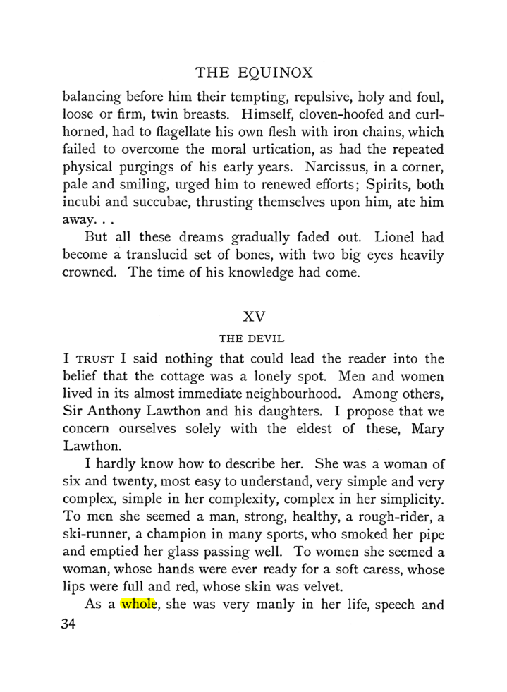 Original scan of The Equinox (Volume I, Number III), PDF page 46