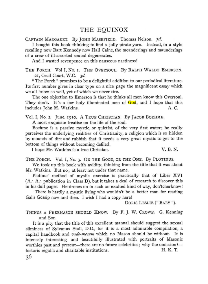 Original scan of The Equinox (Volume I, Number III), PDF page 48