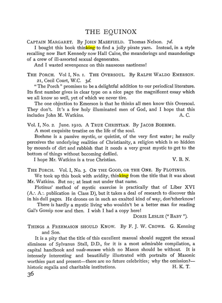 Original scan of The Equinox (Volume I, Number III), PDF page 48