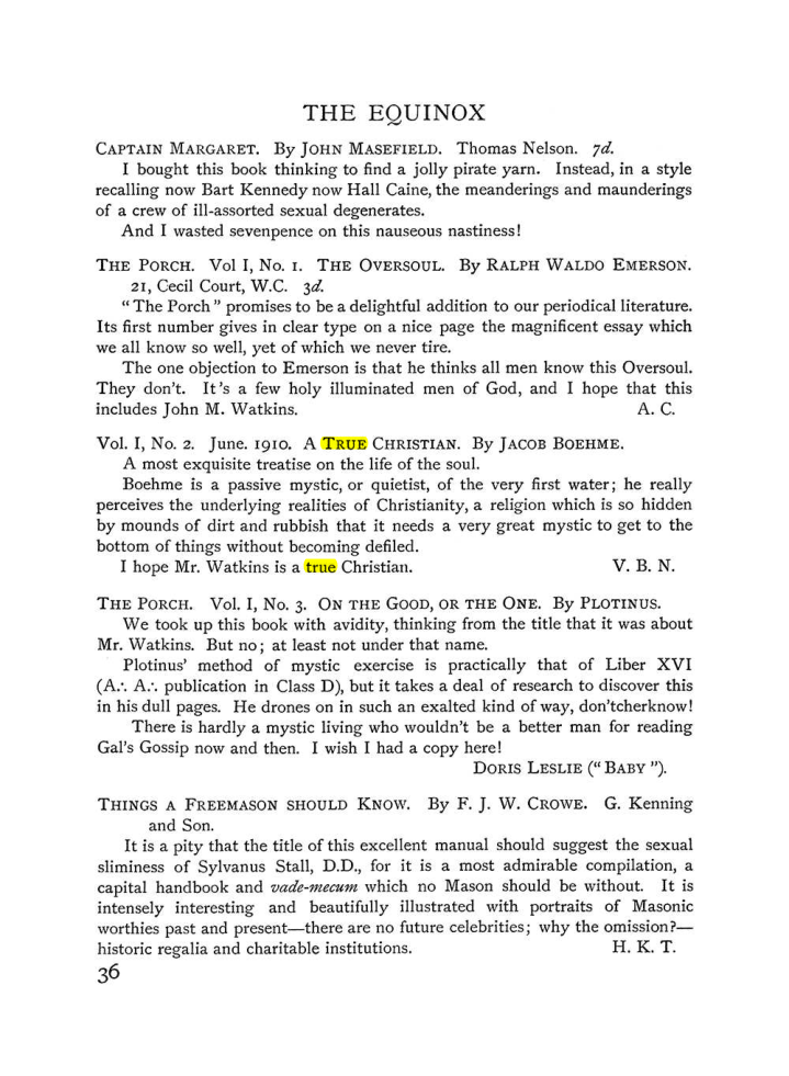 Original scan of The Equinox (Volume I, Number III), PDF page 48