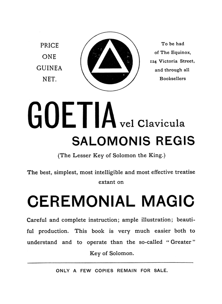 Original scan of The Equinox (Volume I, Number III), PDF page 496