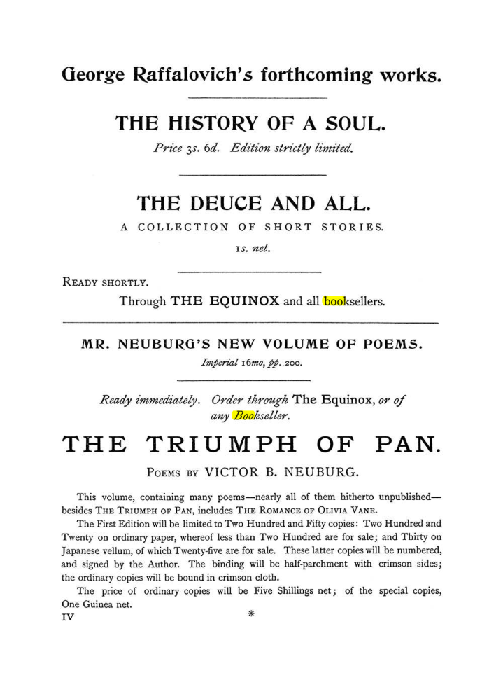 Original scan of The Equinox (Volume I, Number III), PDF page 497