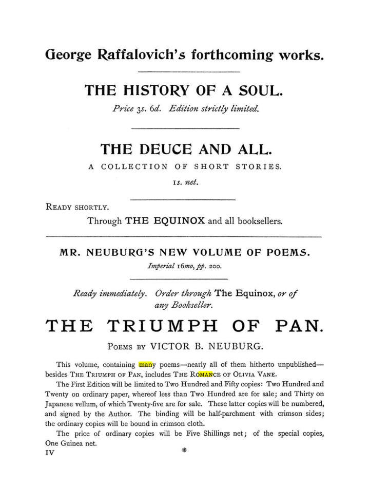 Original scan of The Equinox (Volume I, Number III), PDF page 497