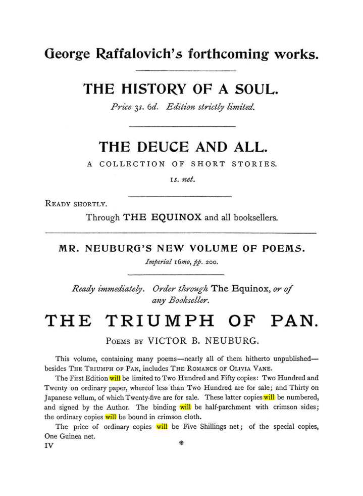 Original scan of The Equinox (Volume I, Number III), PDF page 497