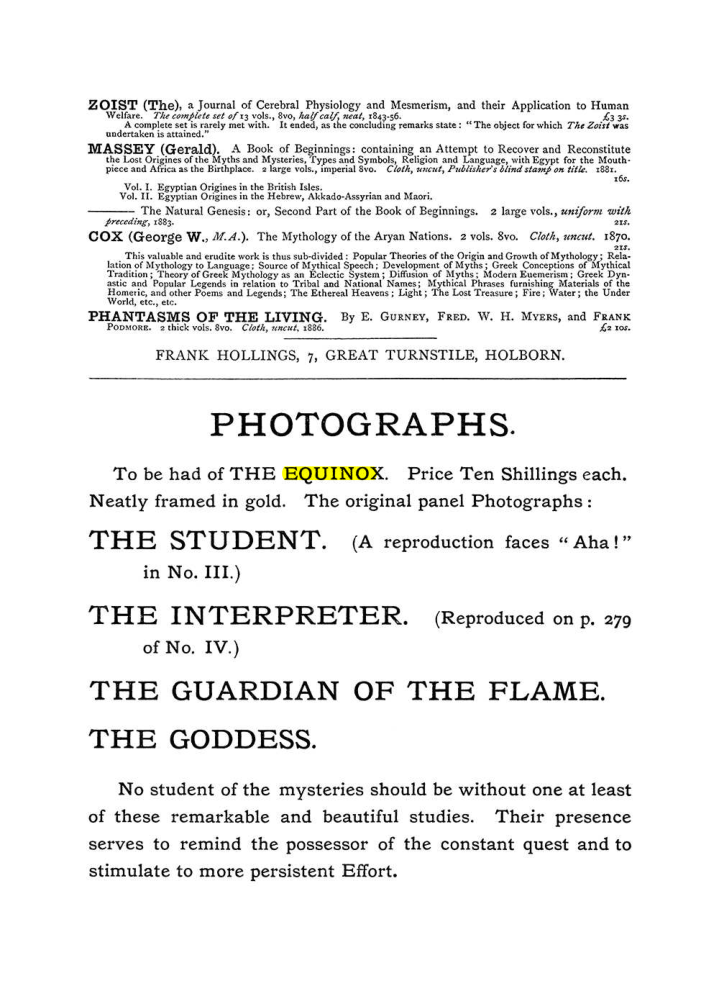 Original scan of The Equinox (Volume I, Number III), PDF page 499