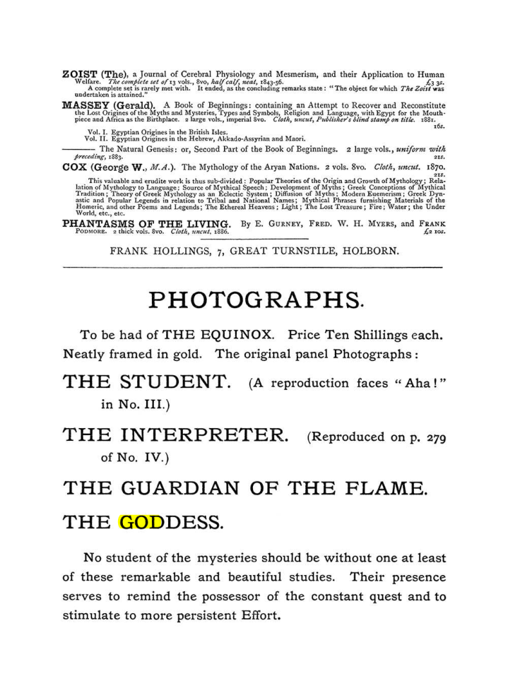 Original scan of The Equinox (Volume I, Number III), PDF page 499