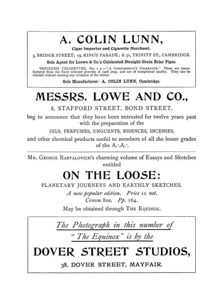 Original scan of The Equinox (Volume I, Number III), PDF page 501