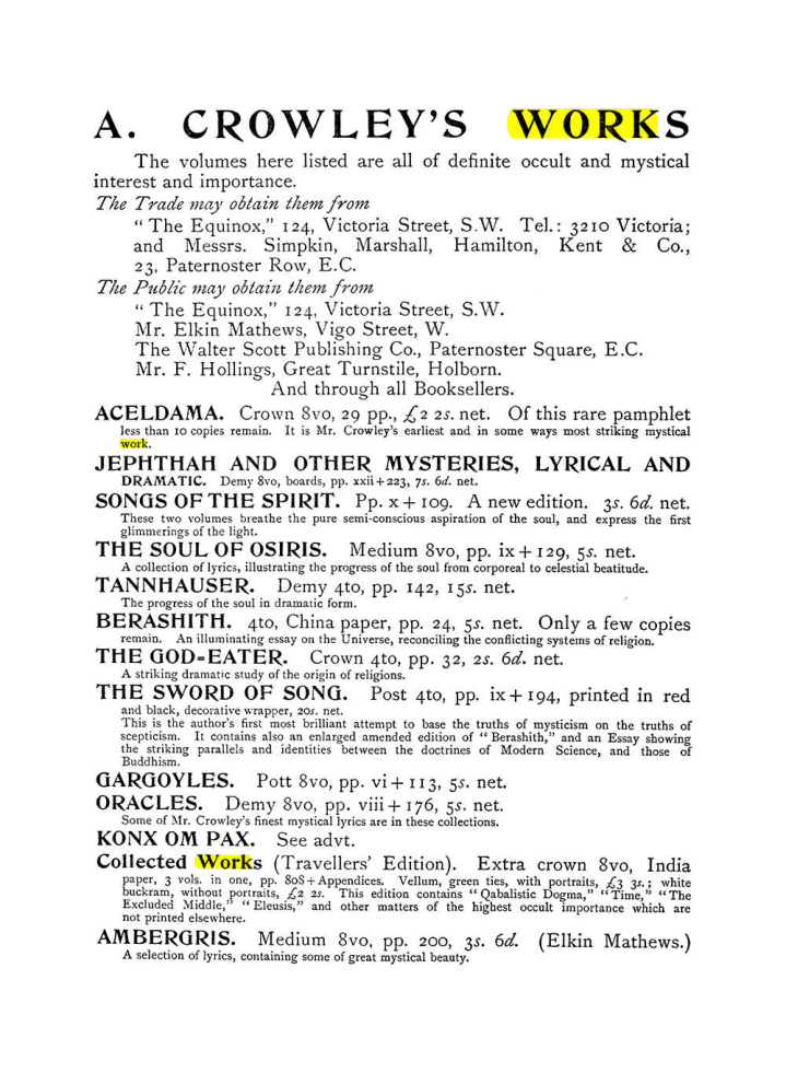 Original scan of The Equinox (Volume I, Number III), PDF page 503