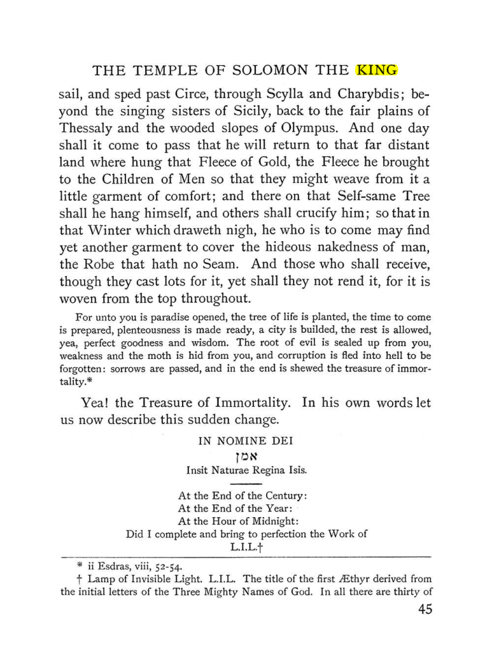 Original scan of The Equinox (Volume I, Number III), PDF page 57