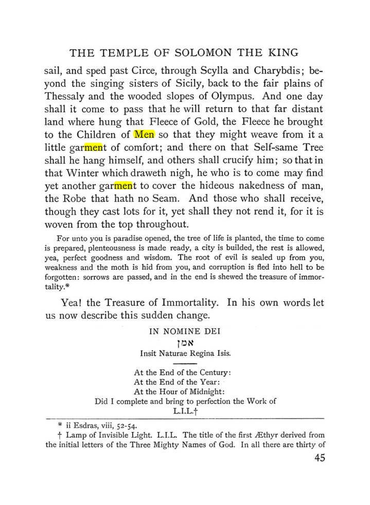 Original scan of The Equinox (Volume I, Number III), PDF page 57