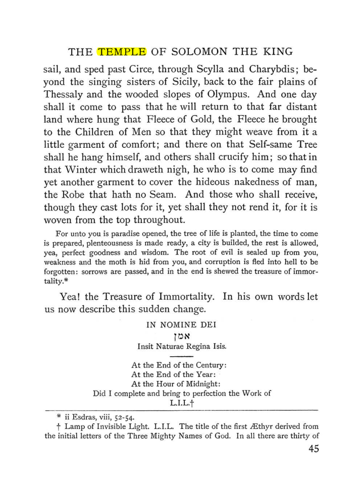 Original scan of The Equinox (Volume I, Number III), PDF page 57
