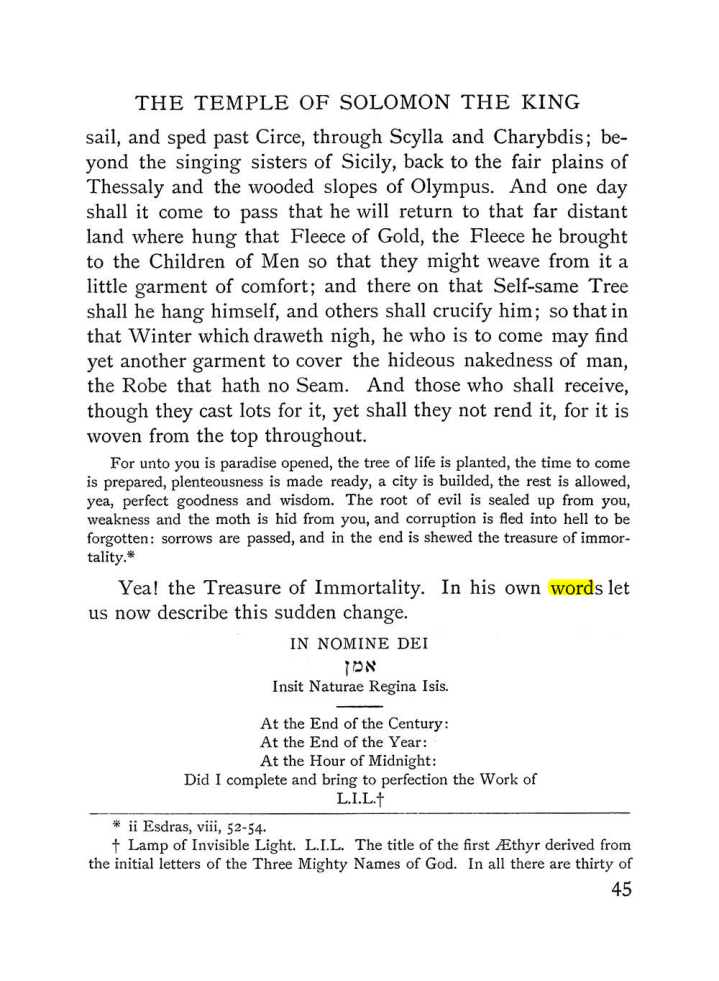 Original scan of The Equinox (Volume I, Number III), PDF page 57