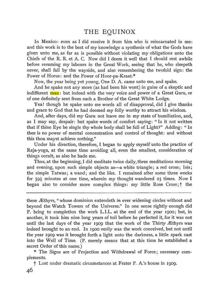 Original scan of The Equinox (Volume I, Number III), PDF page 58