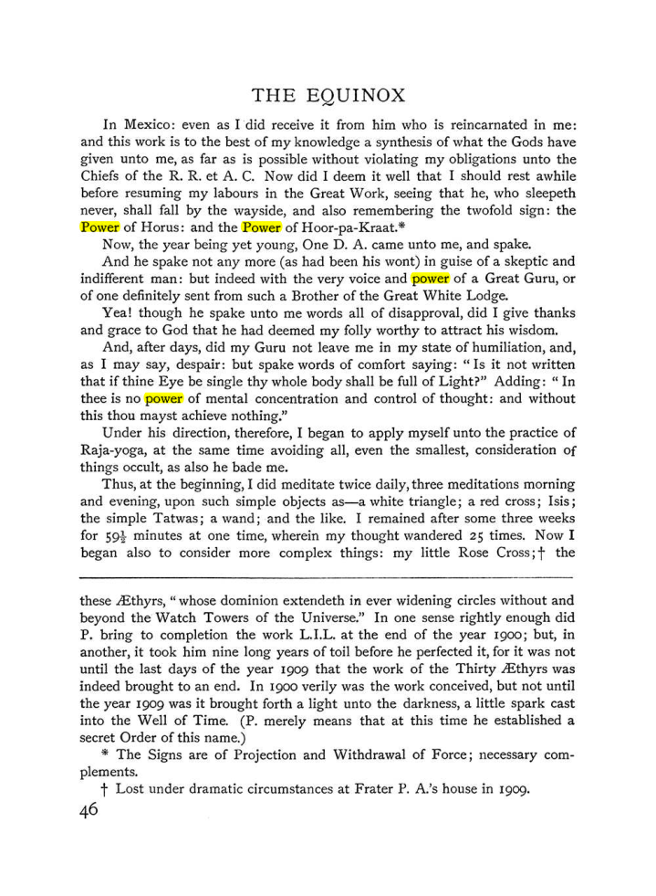 Original scan of The Equinox (Volume I, Number III), PDF page 58