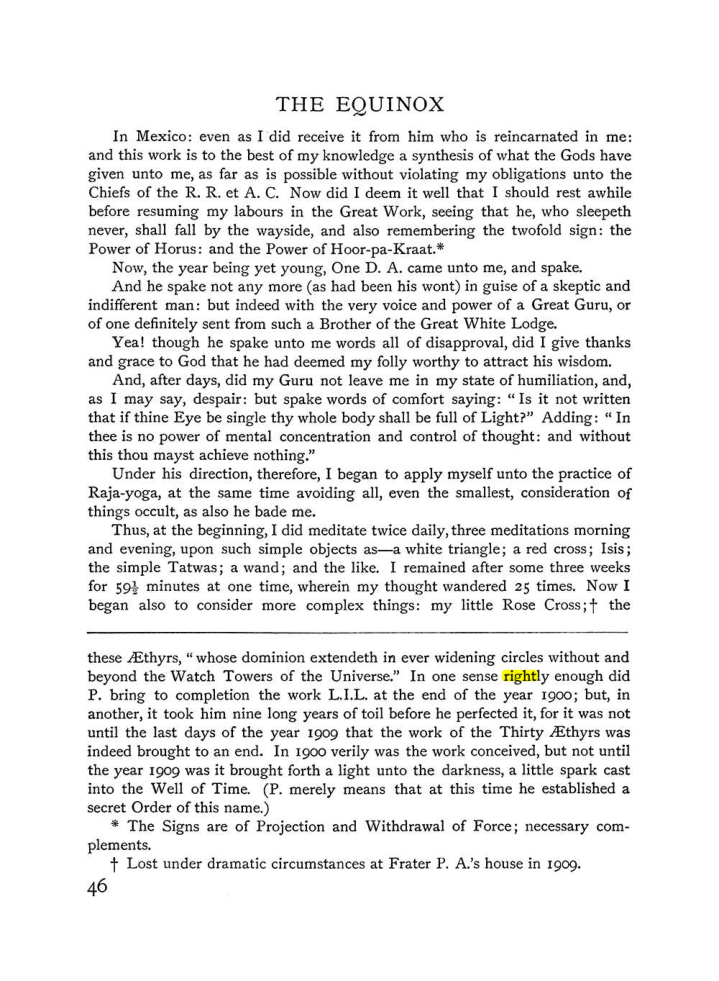 Original scan of The Equinox (Volume I, Number III), PDF page 58
