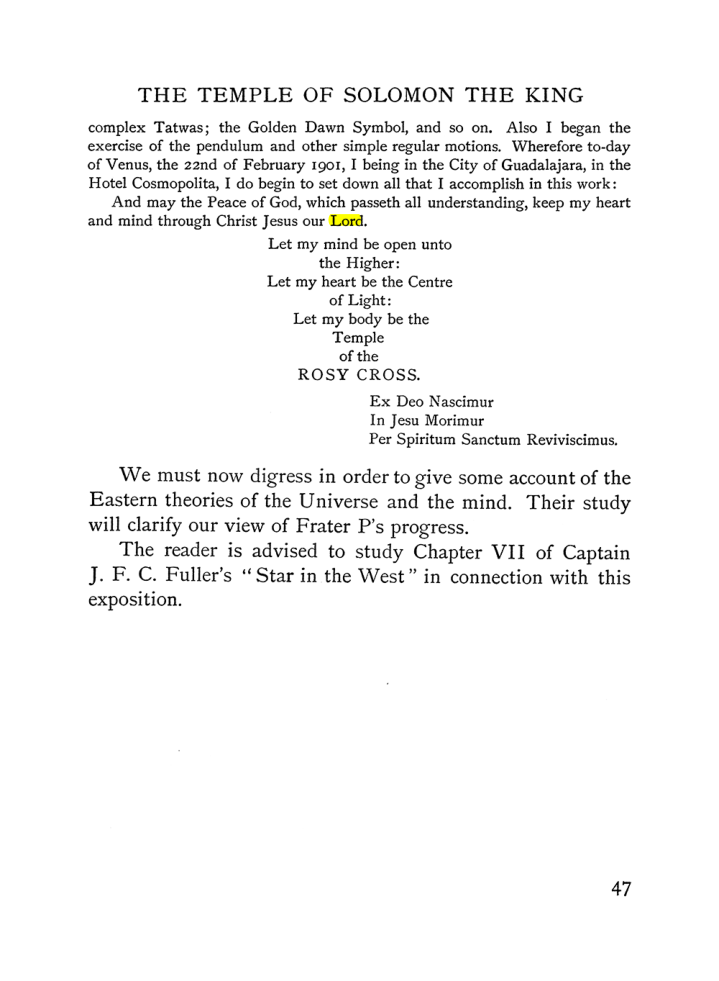 Original scan of The Equinox (Volume I, Number III), PDF page 59