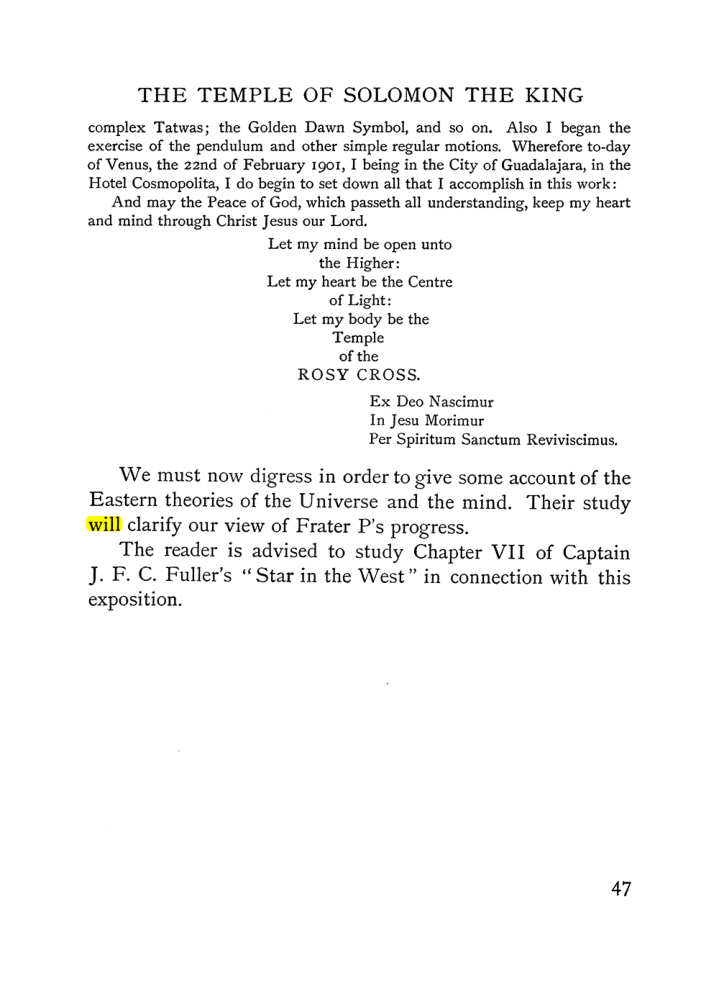 Original scan of The Equinox (Volume I, Number III), PDF page 59