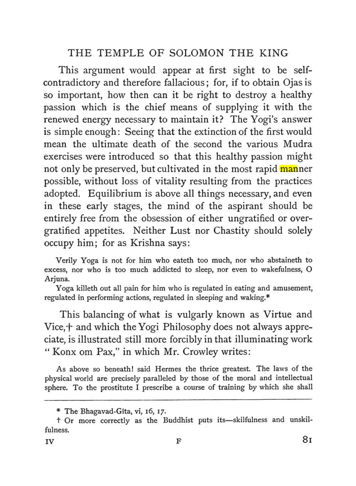 Original scan of The Equinox (Volume I, Number III), PDF page 93