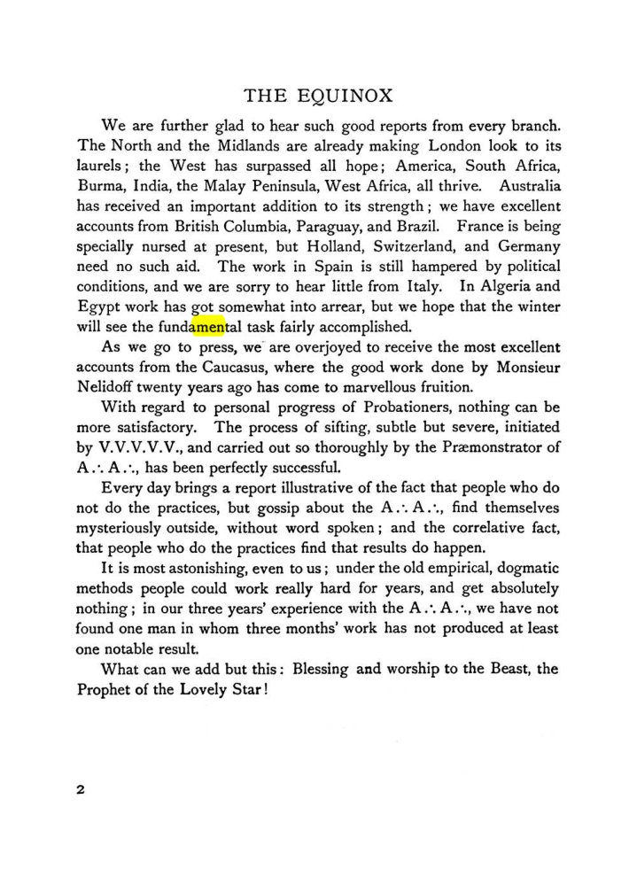 Original scan of The Equinox (Volume I, Number V), PDF page 10