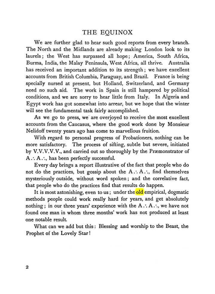 Original scan of The Equinox (Volume I, Number V), PDF page 10