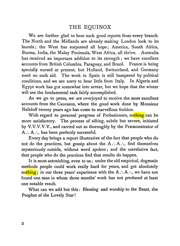 Original scan of The Equinox (Volume I, Number V), PDF page 10