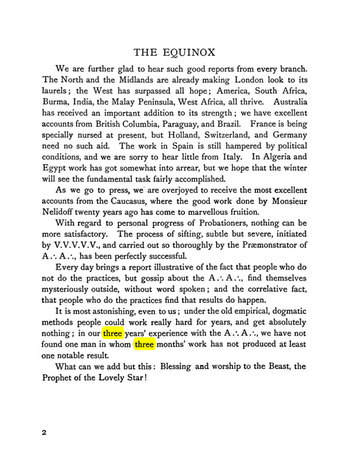 Original scan of The Equinox (Volume I, Number V), PDF page 10