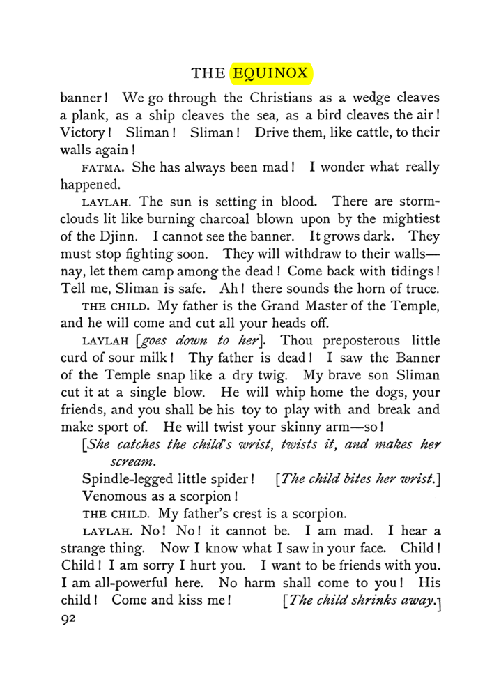 Original scan of The Equinox (Volume I, Number V), PDF page 100