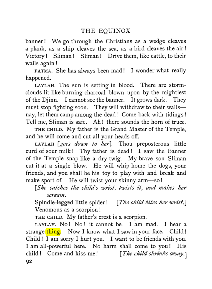 Original scan of The Equinox (Volume I, Number V), PDF page 100